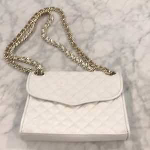 Rebecca Minkoff leather quilted shoulder bag